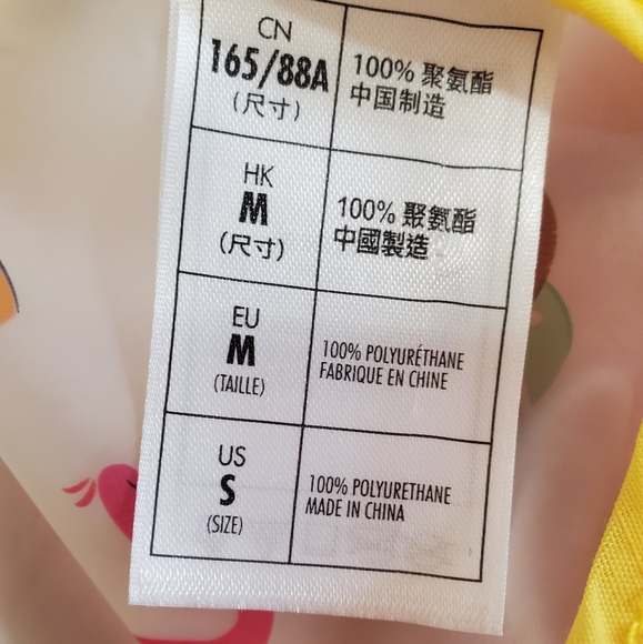 Disney Parks Women's Rain Coat Jacket Falmingo Mickey Treats Dole Whip Size: S - Picture 10 of 14